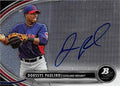 Sports Memorabilia Autograph Warehouse 291591 2013 Bowman Platinum Dorssys Paulino Autographed Baseball Card - Cleveland Indians
