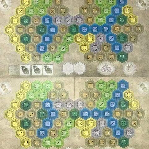 The Castles of Burgundy Board Game: 9th Expansion - The Team Game