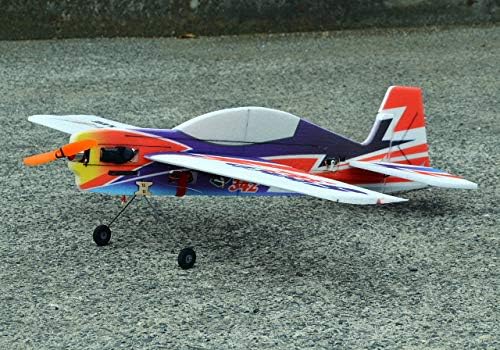 RC Foam Plane Sbach342 Aerobatic Flying Airplane 39 Unassembled 3D EPP RC Airplane Kits to Build for Adults (KIT+Motor+ESC+Servo Not Including Remote Control and Battery)