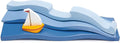 Tender Leaf Toys - Blue Water – Open-Ended Solid Wood Waves Toy Set for Displaying Sea Creatures for Kids Age 3+