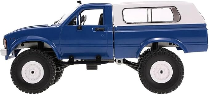 YIKESHU RC Rock Crawler 2.4Ghz with Led Headlight RC Truck 4x4 Offroad 1:16 Scale Remote Control Truck All Terrain RC Crawler Brushed RTR for Adults