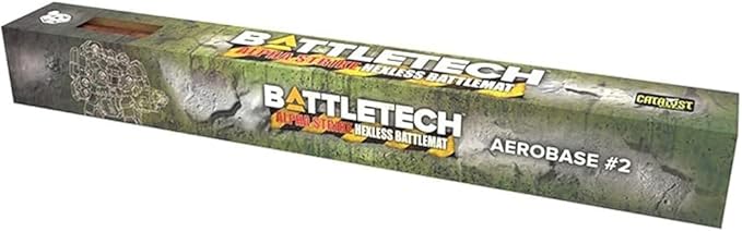 Battletech BattleMat Alpha Strike AeroBase #2 by Catalyst Game Labs Strategy Board Game