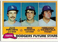 1981 Topps Los Angeles Dodgers Team Set with Fernando Valenzuela RC - 1981 World Series Champions - 29 MLB Cards