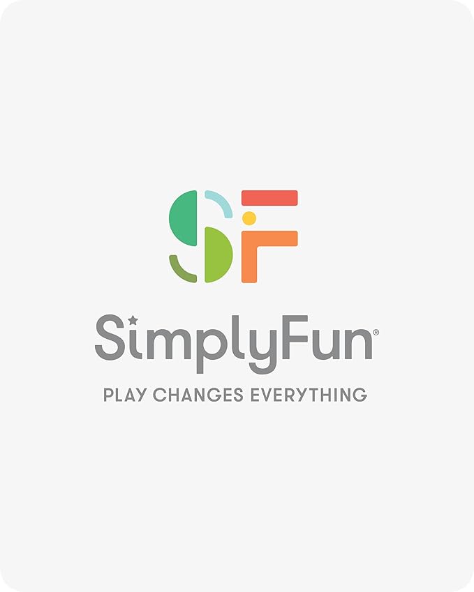 SimplyFun Rooby’s ABC’s - Pre-K Alphabet Game - Letter Recognition Game for Kids - Learn Both Uppercase and Lowercase Letters - 1 to 4 Players Ages 3 &amp Up