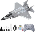 F35 Brushless 4-Channel Ducted Fan RC Plane Electric Airplane Model with 3D/6G Mode Switch EPP Impact-Resistant Material 6-Axis Gyro Stabilization 200m Flight Distance 8-10 Mins Flight Time