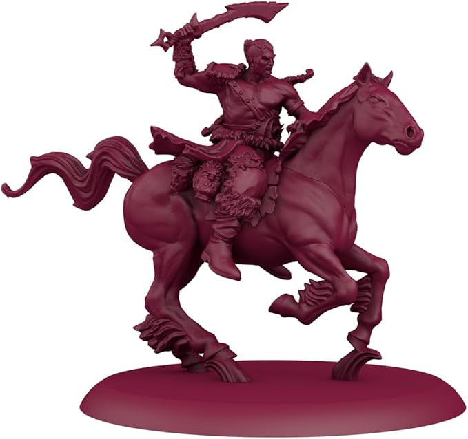 CMON A Song of Ice and Fire Tabletop Miniatures Dothraki Veterans Unit Box - Fearless Warriors of The Great Grass Sea Strategy Game for Adults Ages 14+ 2+ Players 45-60 Minute Playtime Made