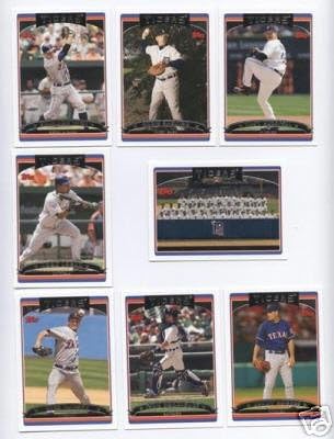 2006 Topps Detroit Tigers Baseball Cards Complete Team Set (21 cards)