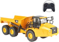 Diecast Masters 1:24 Scale Radio Control Caterpillar 745 Articulated Truck - 25004 - Fully functioning with Sound &amp Light Functions - Dump Bed and Wheel Movements - Radio Control Series