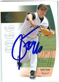 Sports Memorabilia Autograph Warehouse 247209 Josh Fogg Autographed Baseball Card - Pittsburgh Pirates 2002 Upper Deck SP - No. 196