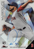 Sports Memorabilia Autograph Warehouse 291423 2105 Bowman Edwin Escobar Autographed No.FA-EE Baseball Card - Boston Red Sox