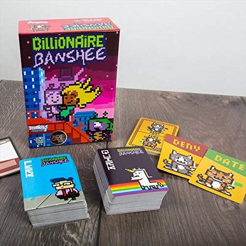 Breaking Games Billionaire Banshee - Fun Party Game for Adults - Perfect Icebreaker for Social Gatherings Great for Friends &amp Couples 2-15 Players
