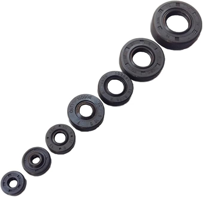 5PCS Motor Drive Shaft Seal ID 2-12mm for RC Boat Accessories(Inner Dia 5mm)
