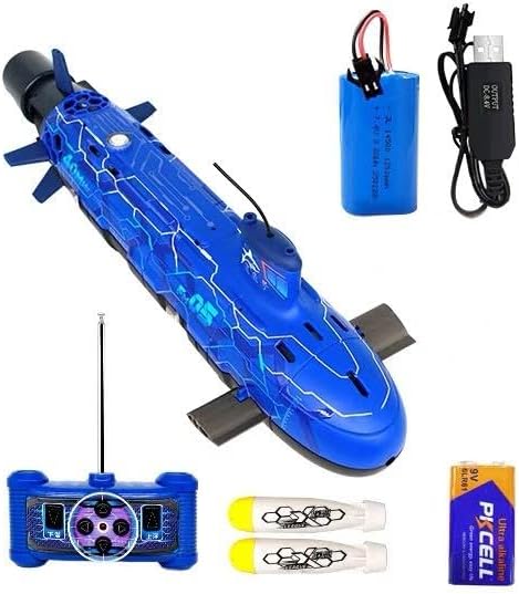 RC Boat Remote Control Seawolf Submarine Diving Racing Ship in Pools Lake Ponds Best Gift for Adults &amp Kids