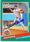 Sports Memorabilia Autograph Warehouse 246546 Ron Darling Autographed Baseball Card - New York Mets 1991 Donruss - No. 472