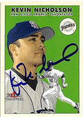 Sports Memorabilia Autograph Warehouse 249319 Kevin Nicholson Autographed Baseball Card - San Diego Padres FT 2000 Fleer Tradition - No. U117 Rookie