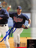 Sports Memorabilia Autograph Warehouse 246383 Luis Rivas Autographed Baseball Card - Minnesota Twins 2001 Upper Deck - No. 30