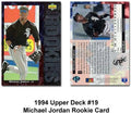 1994 Upper Deck Michael Jordan Rookie Card