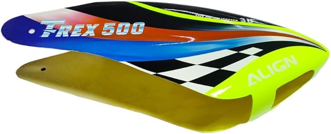 Align trex 500 ESP PRO RC Helicopter Glass Fiber Canopy Cover (Green)