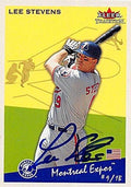 Sports Memorabilia Autograph Warehouse 244793 Lee Stevens Autographed Baseball Card - Montreal Expos FT 2002 Fleer Tradition - No. 401