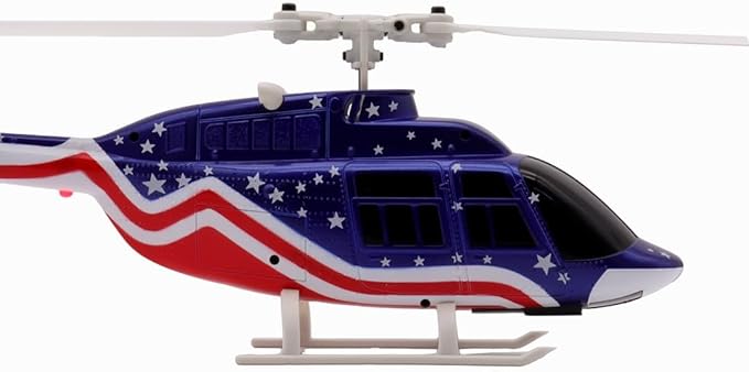 Helidirect RC ERA A60 Bell-206 110-size Auto Stabilized 6-Axis Gyroscope RC Helicopter with Optical Flow Sensor &amp Upgraded Transmitter - Remote Control Helicopter RTF for Beginner &amp Adults (Bl