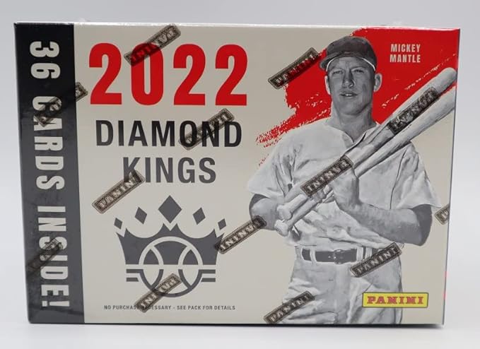 2022 Panini Diamond Kings MLB Baseball Factory Sealed Blaster Box 36 Cards