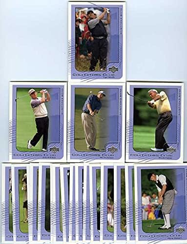 2002 Upper Deck CC Exclusive Golf Sealed Set with Tiger Woods