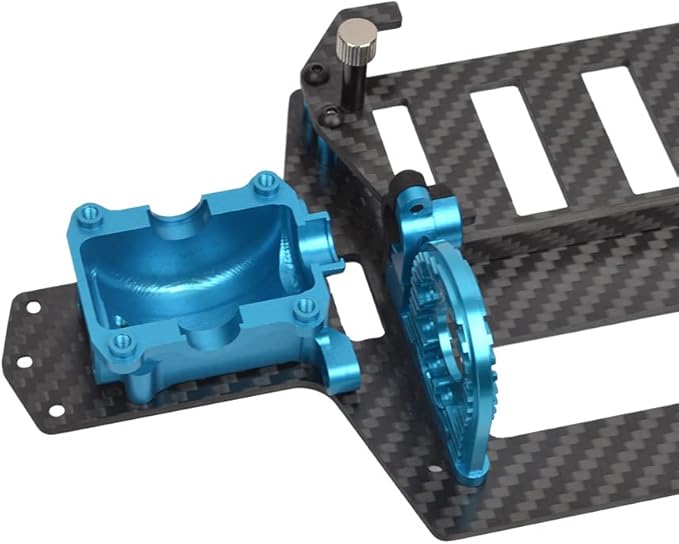 Carbon Lower Deck Case for Tamiya TT-02 TT-02RS TT-02FT Chassis Upgrades