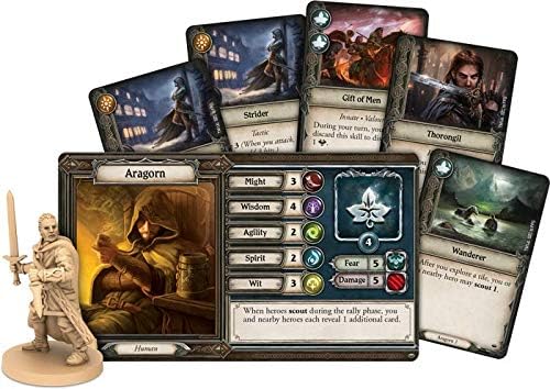 Asmodee The Lord of the Rings Journeys in Middle-Earth Board Game - Epic Cooperative Adventure Game for Kids and Adults Ages 14+ 1-5 Players 60+ Minute Playtime