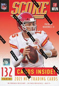 2021 Score Football HUGE EXCLUSIVE Factory Sealed Blaster Box with 132 Cards Including (6) PARALLELS! Look Rookies &amp Autos of Trevor Lawrence Mac Jones Justin Fields Zach Wilson &amp More!