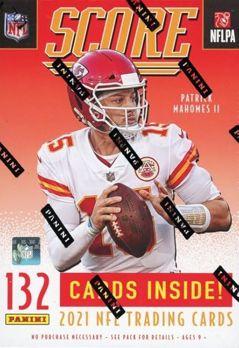 2021 Score Football HUGE EXCLUSIVE Factory Sealed Blaster Box with 132 Cards Including (6) PARALLELS! Look Rookies &amp Autos of Trevor Lawrence Mac Jones Justin Fields Zach Wilson &amp More!
