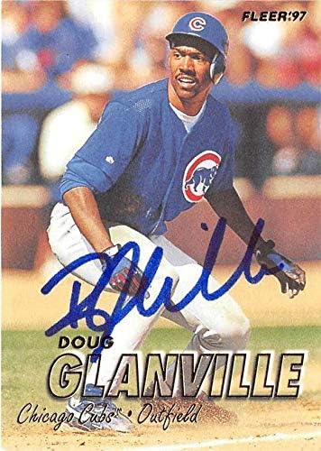 Autograph Warehouse 248649 Doug Glanville Autographed Baseball Card - Chicago Cubs 1997 Fleer - No. 594