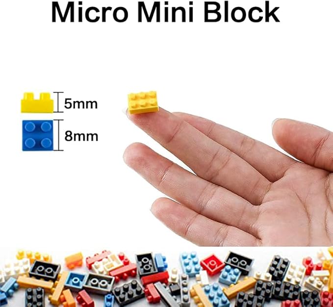 2600Pcs Eiffel Tower Architecture Mini Building Blocks Set for Adults - Micro Toy Building Bricks Model Kit - Educational Architecture Model Gift for Teens and Adults Age 14+