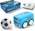 jaming RC Mini Bus2.4G Remote Control Car Vehicles City Buses Toy Classic Baby Vehicle Remote Control Car with LED Lights and Gesture Sensing Bus Toy Gift for Children Kids Boys Girls (Blue)