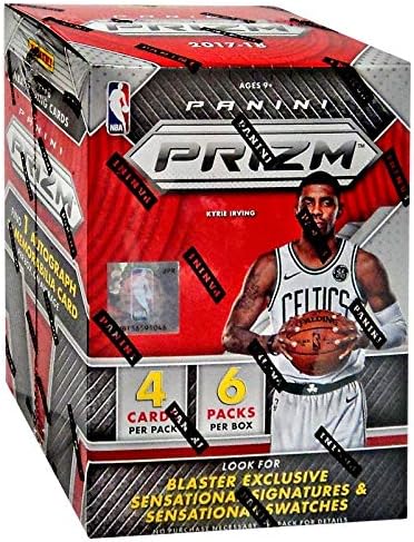 NBA 2017-18 Prizm Basketball Trading Card BLASTER Box [6 Packs]