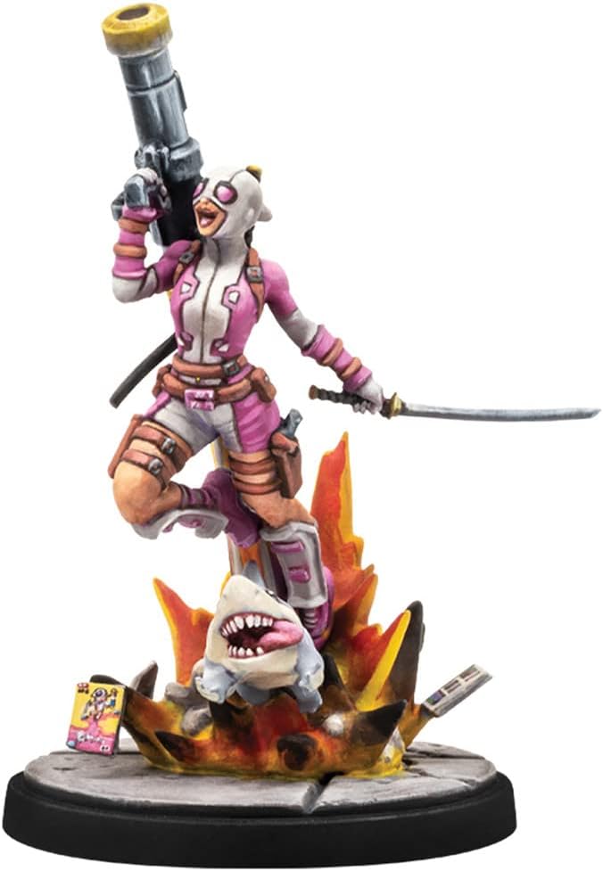 Marvel: Crisis Protocol Squirrel Girl &amp Gwenpool CHARACTER PACK - Reality-Bending Rogues! Tabletop Superhero Game Ages 14+ 2 Players 90 Minute Playtime Made by Atomic Mass Games