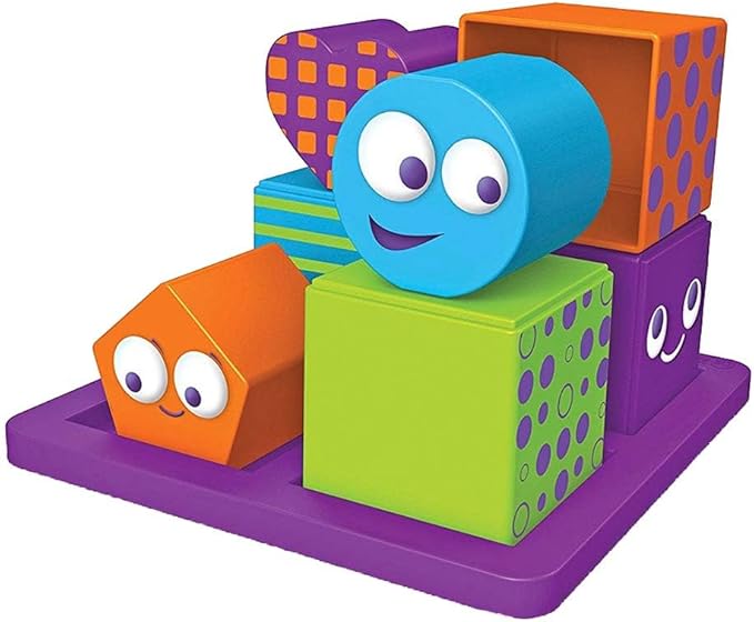 Learning Resources Mental Blox Jr. Early Logic Game - 8 Pieces Ages 4+ Educational Games for Kids Brain Teaser Games and Puzzles STEM Games 3-D Puzzles Critical Thinking for Kids