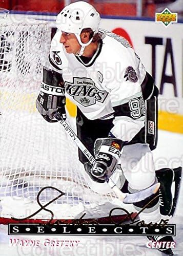 Wayne Gretzky Hockey Card 1992-93 Upper Deck Gordie Howe Selects 5 Wayne Gretzky