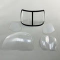 ROBAN Helicopter Scale Fuselage Spare Parts for 800 Size Airwolf Replacement (All Window Set)