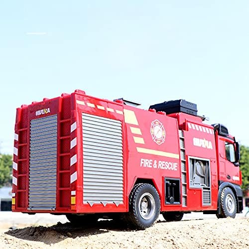 TOUCAN RC HOBBY HUINA 1/14 RC 2.4G 562 Box Water Sprayable Fire Truck Car Model Gift Battery for Ages 14+