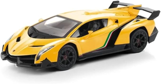 Braha Lamborghini RC Car Yellow 1:24 Scale Age 6+
