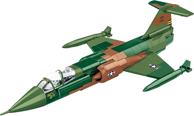 COBI Historical Collection Vietnam War Lockheed F-104 Starfighter Building Set 438 Pieces