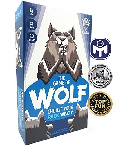 Gray Matters Games | The Game of Wolf and Expansion Pack Bundle | Trivia Game for Friends Families and Teens