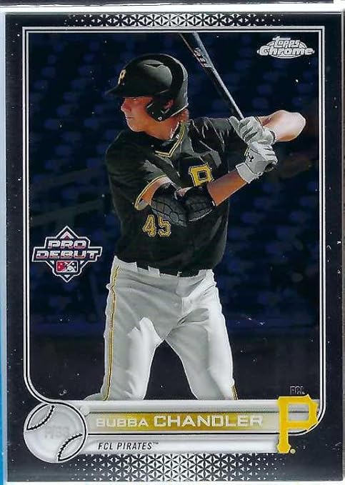 BUBBA CHANDLER 2022 Topps Pro Debut Chrome #PDC-16 Rookie Baseball Card RC Pittsburgh Pirates