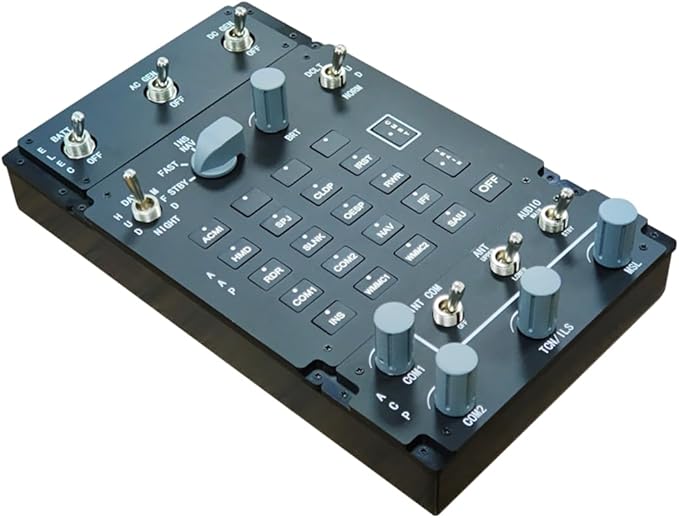 Flight Simulator Controller ACP 3-in-1 Integrated Control Panel for PC Flight Simulators Compatible with JF-17 F/A-18 F16 in DC-S