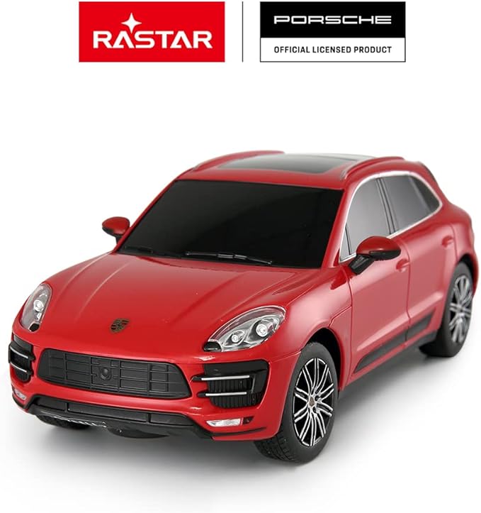 RASTAR 1:24 Porsche Macan Turbo RC Toy Car Remote Control Car Gifts for Kids