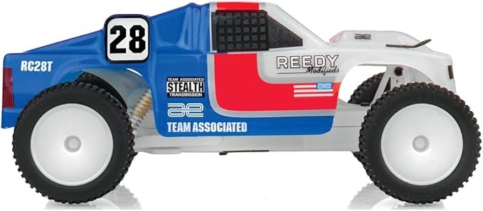 Team Associated 20167 RC28T Zoom RTR Mini Electric Off-Road RC Truck 2.4GHz Ready to Run with USB-C Charging