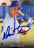 Sports Memorabilia Autograph Warehouse 245944 Derrick May Autographed Baseball Card - Chicago Cubs 1995 Upper Deck - No. 68