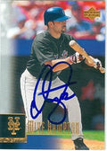 Sports Memorabilia Autograph Warehouse 246781 Mike Hampton Autographed Baseball Card - New York Mets 2001 Upper Deck - No. 218