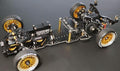 Helidirect Atomic DRZ3 MS RWD Drift Chassis Kit (No Electronic) - Remote Control Car 1/28 RC Drift Car Assemble Kit Without Electronics and Wheels