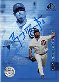 Sports Memorabilia Autograph Warehouse 248501 Renyel Pinto Autographed Baseball Card - Chicago Cubs 2004 Upper Deck - No. 190